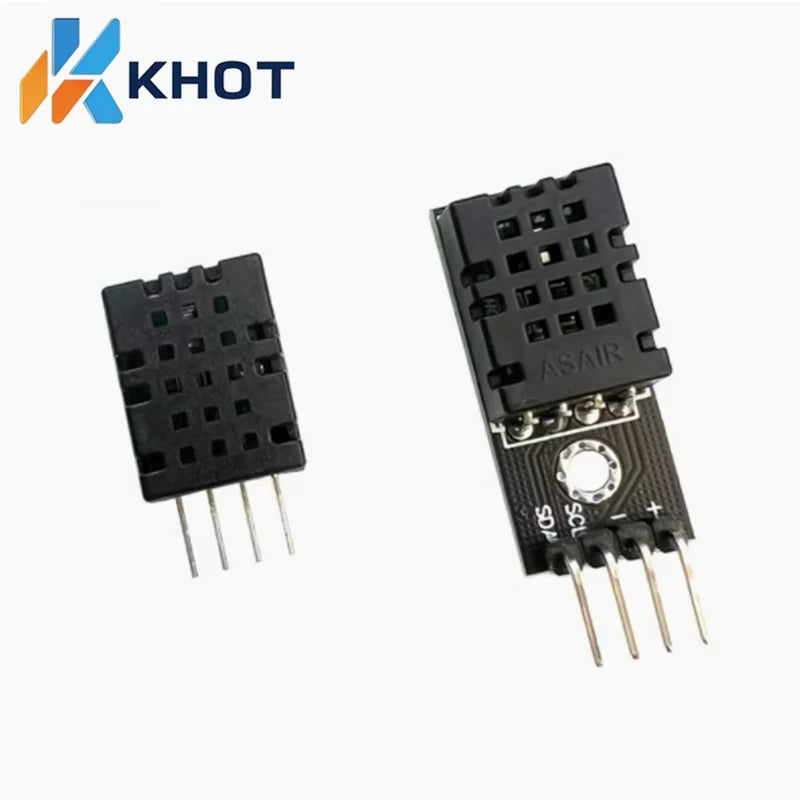 DHT20 Temperature and Humidity Sensor Integrated Digital Temperature and Humidity Module DHT11 Upgraded I2C Output Zpaxo