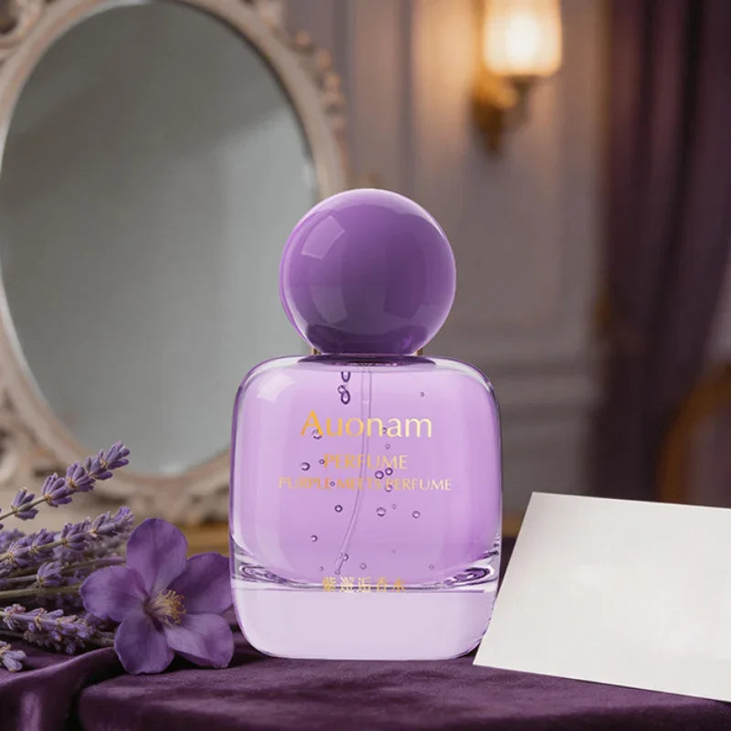 Elegant French Rose Violet Woody Perfume Sweet Romantic Floral Fruity Scent Charming Fresh Dating Feminine Eau De Toilette 50ml Zpaxo