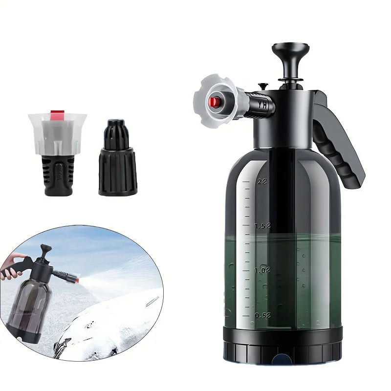 Hand Pump Foam Sprayer Snow Cannon Gun Pressure Relief Valve Car Wash