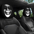 Funny Face Printed Car Pillowcase Soft Comfortable Decorative Cushion