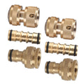 Quick Connect Hose Fittings Brass Tube Watering Coupling Disconnect