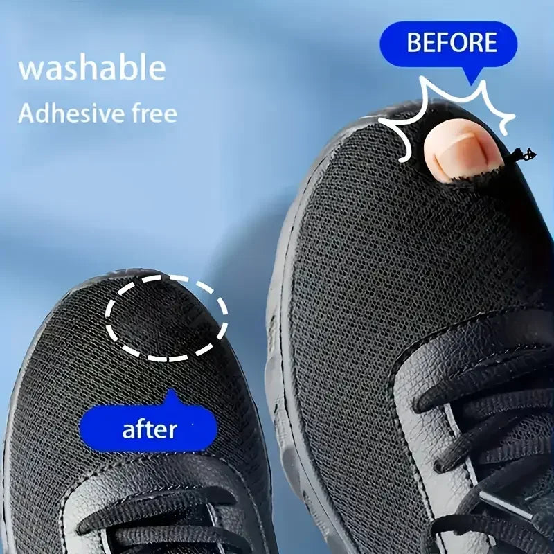 6PCS Strong Self-Adhesive Shoe Patches - Durable, Scratch & Wear Resistant - Sneaker Repair Kit for Damaged Shoes Zpaxo