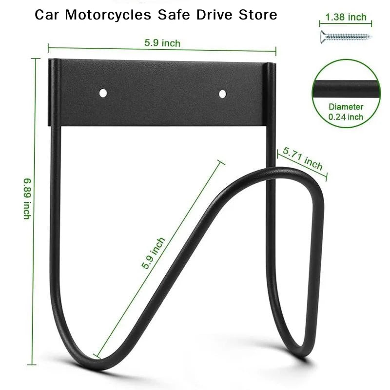 CMLadder Rack Hanger Garage Wall Heavy Duty Ladder Holder Strollers