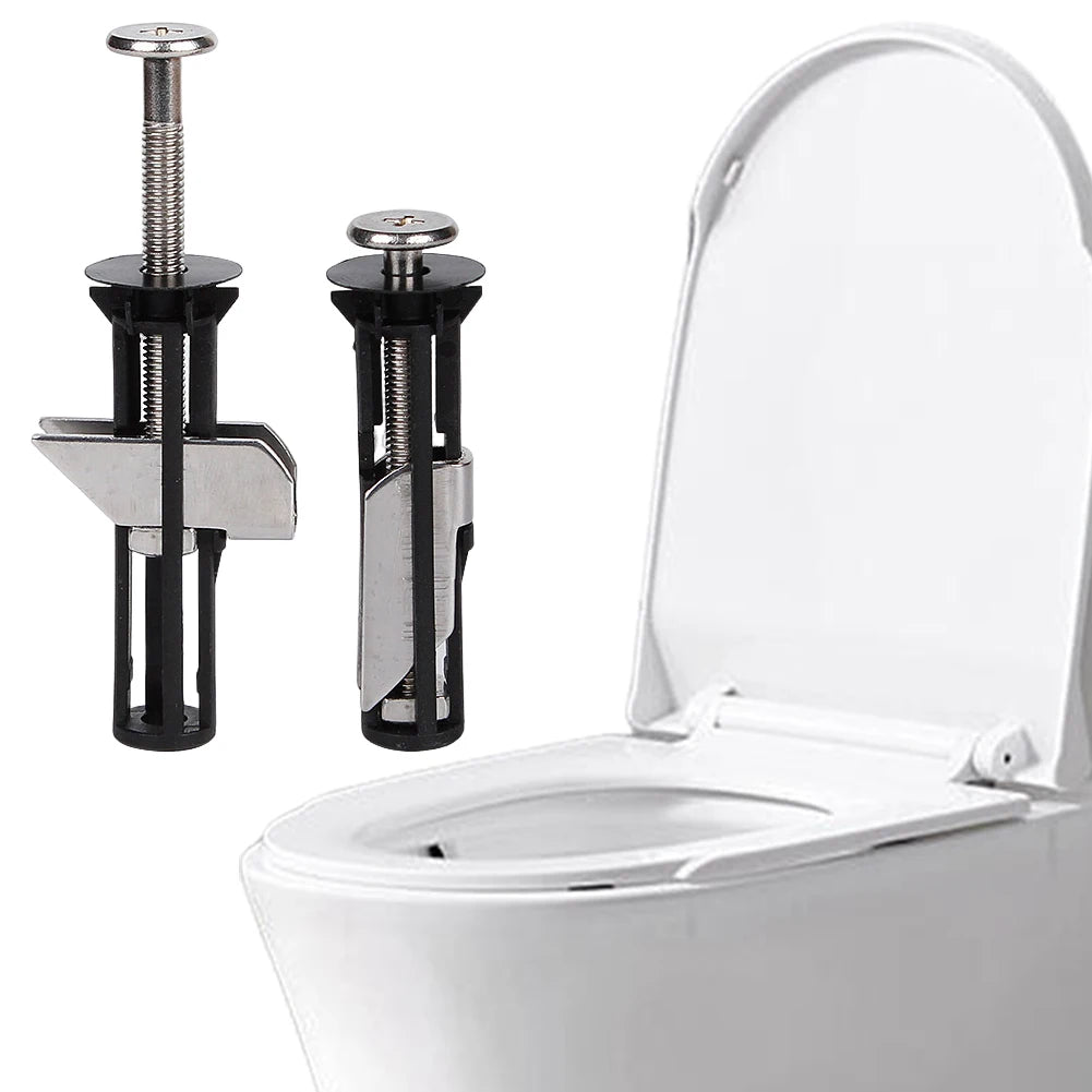 Toilet Seat Screws Tank Bolt Hinge Screw Retractable Cover Easy