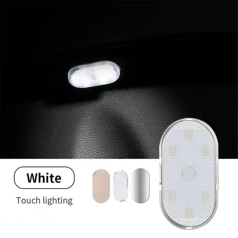 Rechargeable Magnetic Touch Light Hand Car Roof Magnets Ceiling Lamp Zpaxo white light China Mainland
