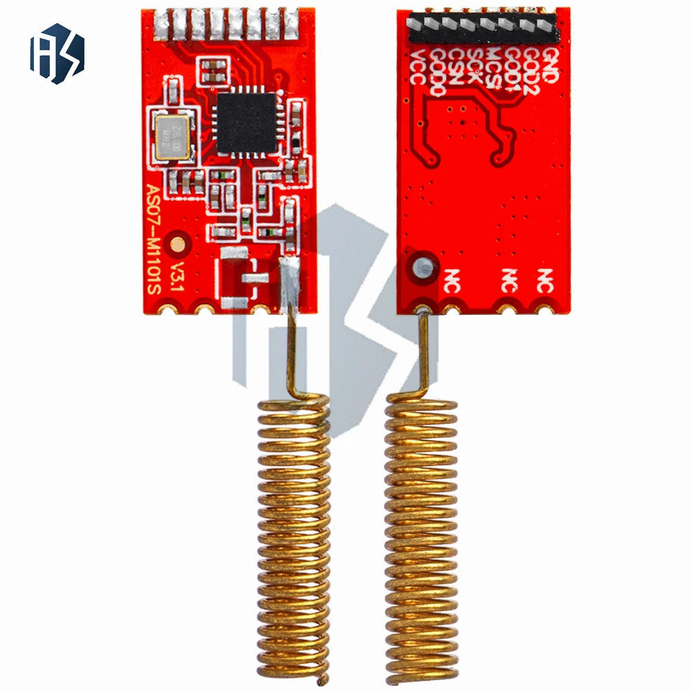 CC1101 10mW Wireless Module 433MHZ 868MHZ 300-1000M Long Distance Transmission With SMA Antenna Wireless Transceiver Module Zpaxo