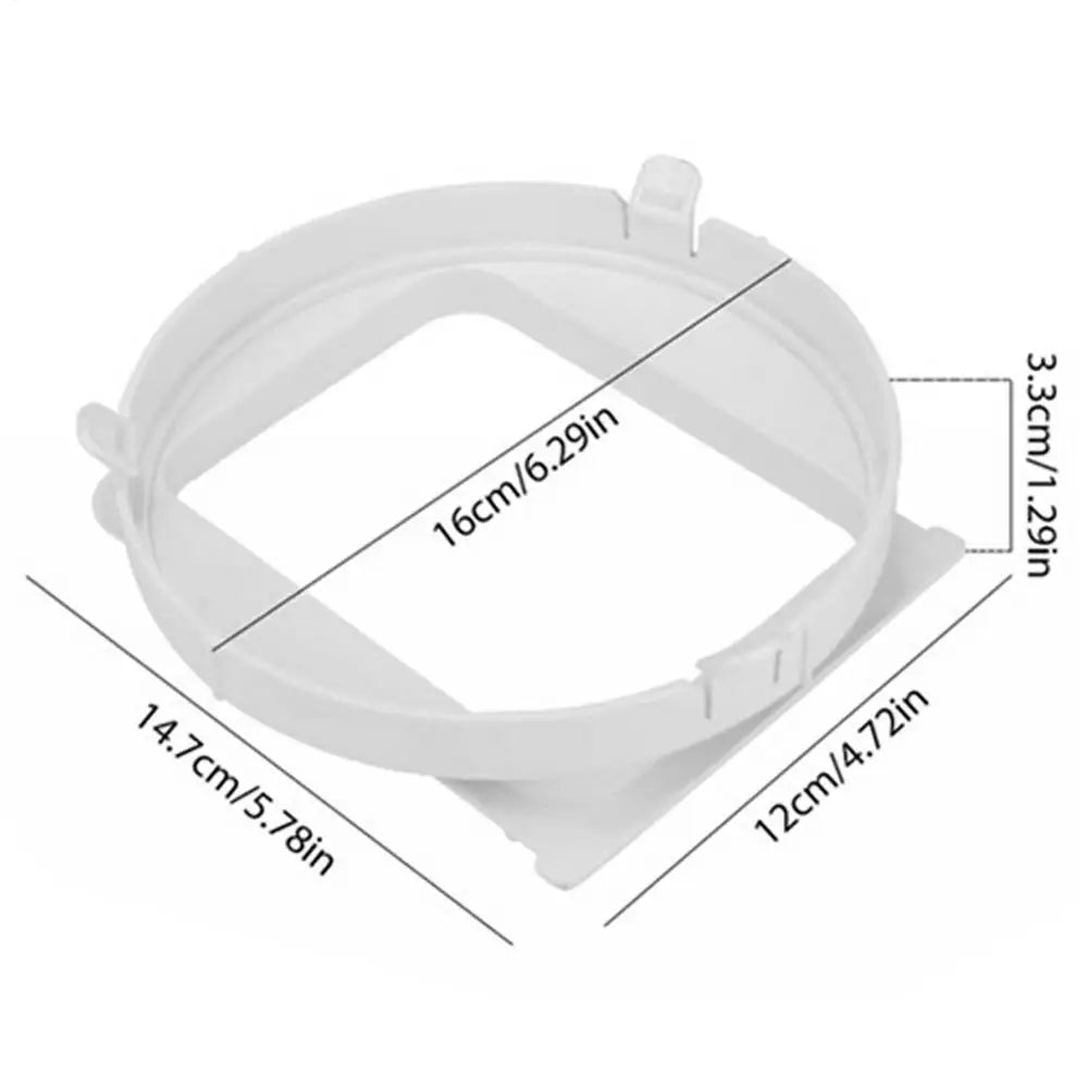 Portable AC Exhaust Hose Adapter Venting Connector Replacement Part