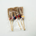 5-Pack Halloween Miniature Broomsticks – DIY Craft & Dollhouse Miniature Craft Decor Zpaxo one size