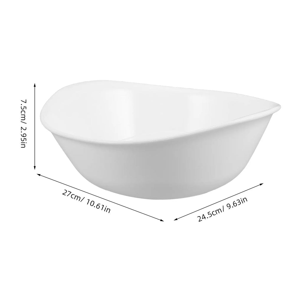 Premium Ingots Shaped Acrylic Wash Basin Portable Compact Face