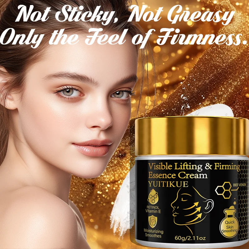 YUITIKUE Bee Venom Lifting Face Cream | Firm & Moisturize Skin Anti-Aging Face Cream Zpaxo