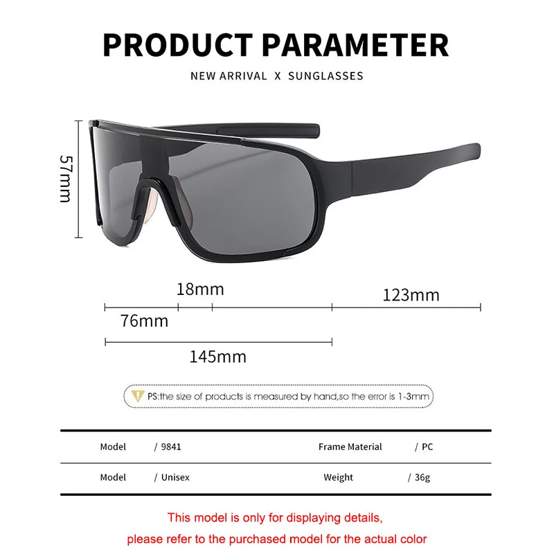 Sports Sunglasses MTB Men Women Fashion Glasses UV400 Eyewear Climbing Runing Fishing Cycling outdoors Road Bicycle Goggles Zpaxo