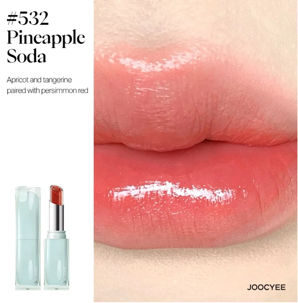 JOOCYEE LIPSTICK X Chupa Chups GLAZED ROUGE Moisturizer Long-lasting Zpaxo 532