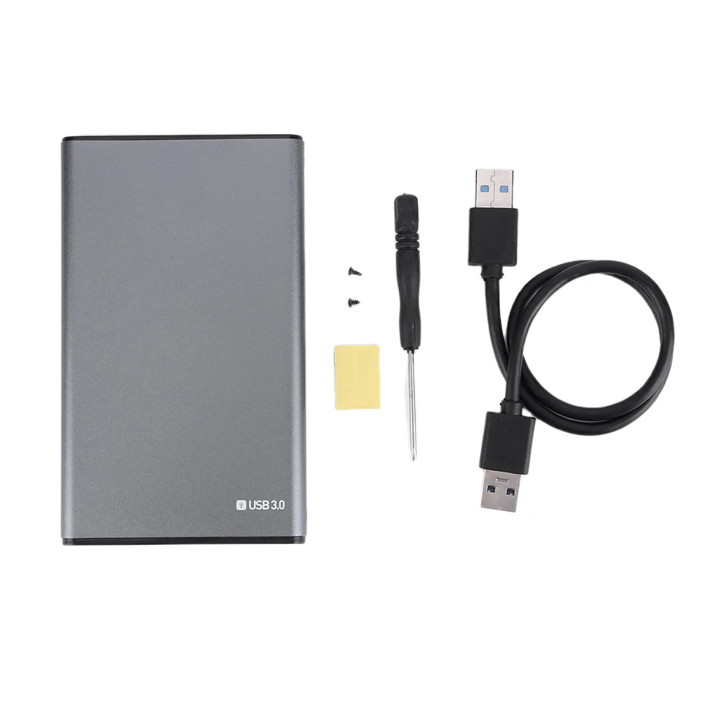 2.5 Inch External HDD Case External Hard Drive HDD Enclosure Sata To Usb 3.0 Hard Drive Cases With USB3.0 Cable Zpaxo