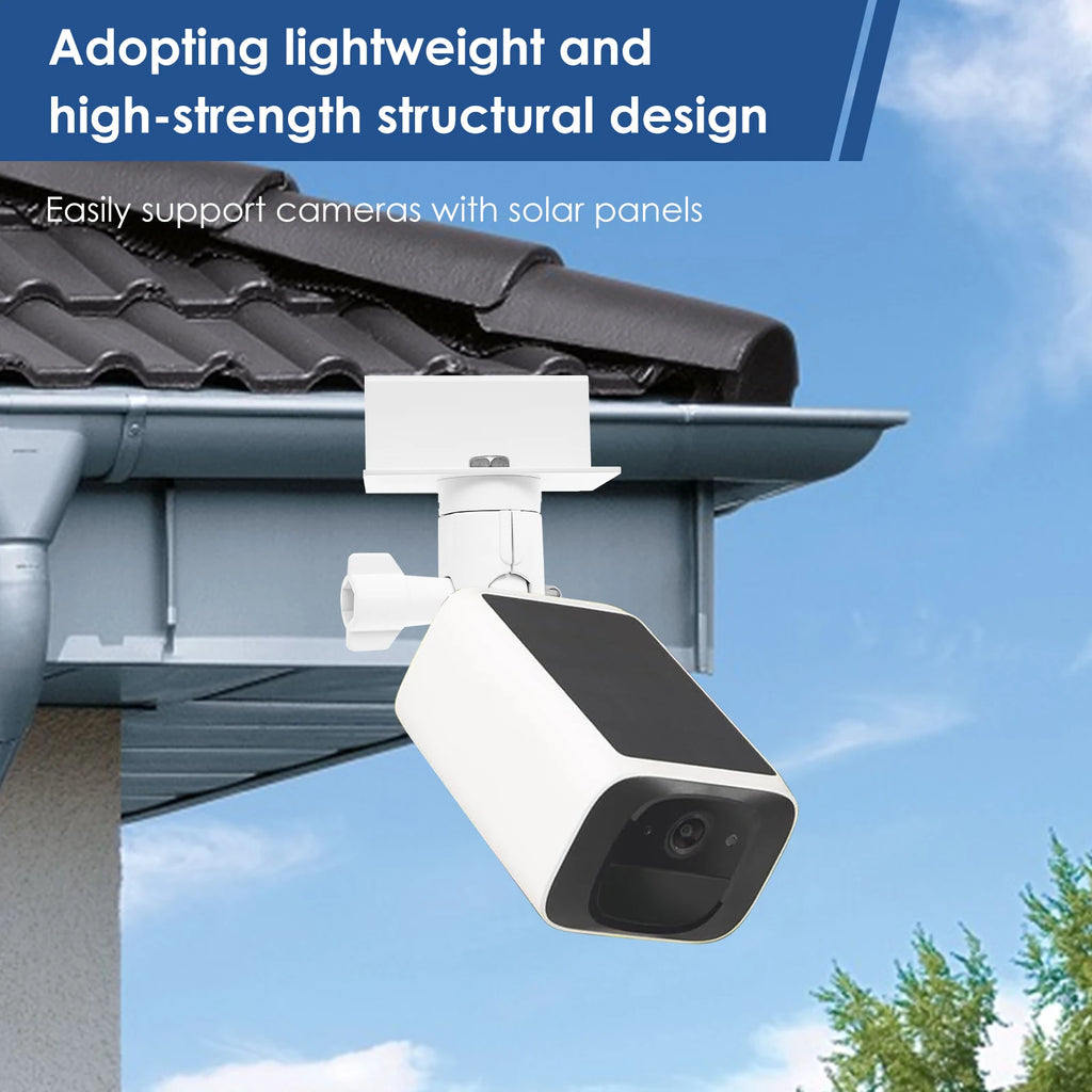 2pcs Cameras Bracket Gutter Mount Compatible with eufy Security SoloCam S220/C210, eufyCam 2C/2C Pro, 3/S330, 2/2 Pro, 3C/S300 Zpaxo