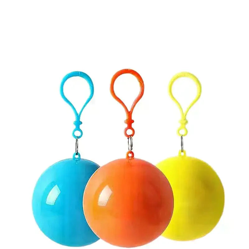 Portable Raincoat Ball Disposable Waterproof Poncho Adults Thickened Zpaxo