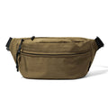 Minimalist chest bag women's bag niche design summer lightweight and versatile shoulder bag trendy and stylish waist bag Zpaxo Khaki waist bag