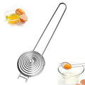 Manual Stainless Steel Spring Egg Beater & Hand Whisk Manual Egg Beater Zpaxo A