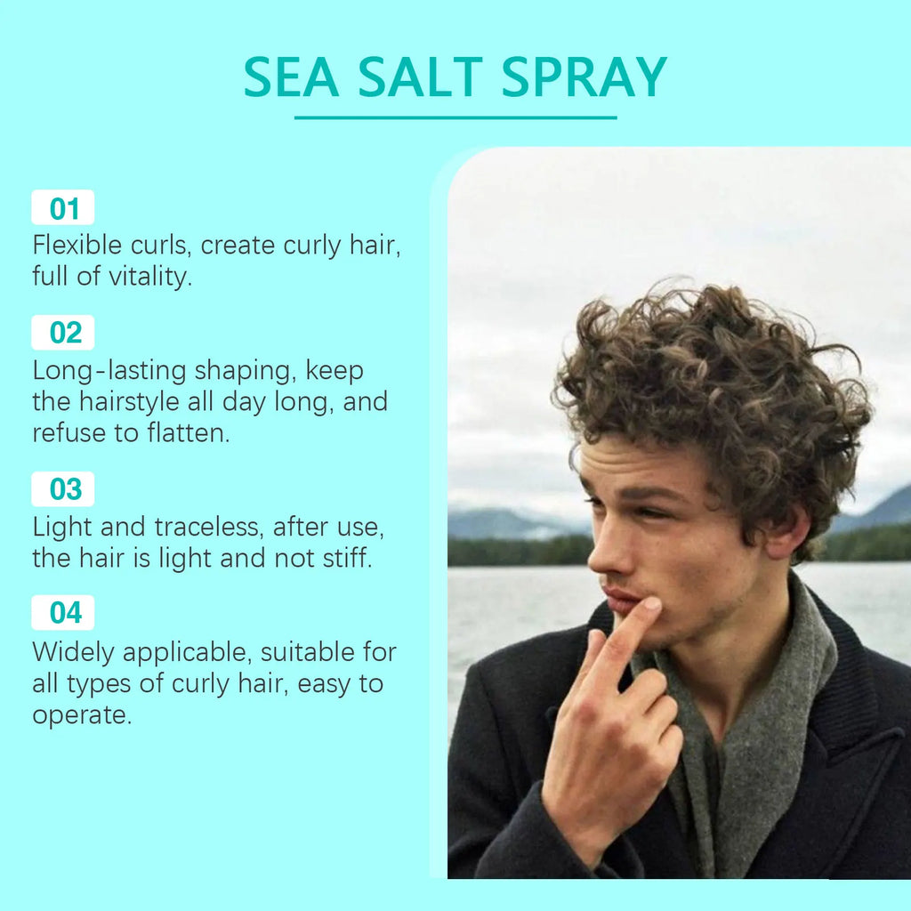 East Moon Sea Salt Hair Spray – Curl Defining & Volumizing Curl Defining Spray Zpaxo