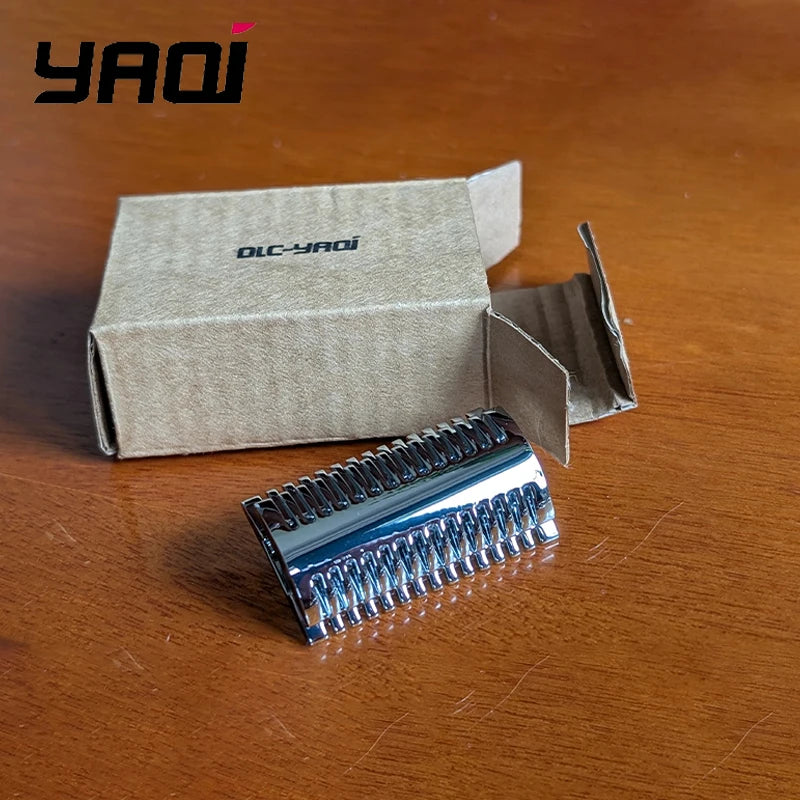Yaqi Chrome Mellon Men's Safety Razor Head – Zinc Alloy Safety Razor Head Zpaxo