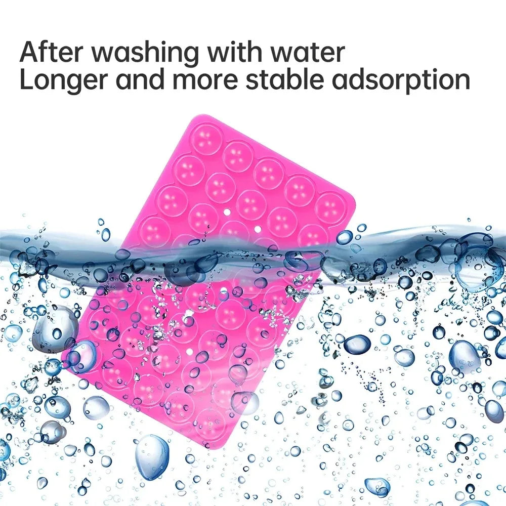 Silicone Phone Stand Multifunctional Suction Cup Holder Double-sided