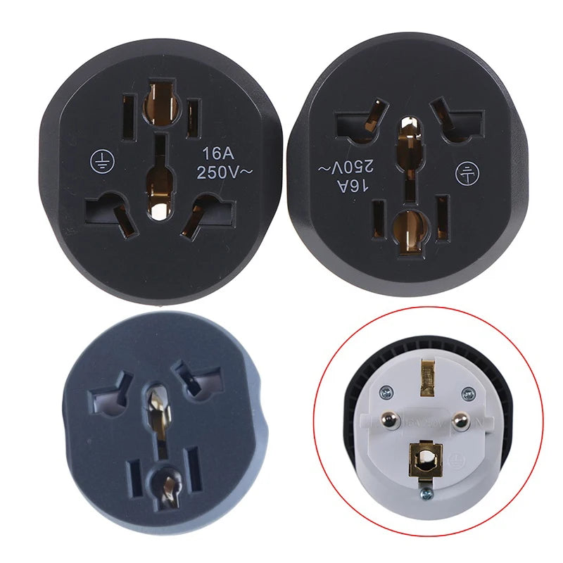 16A Universal EU Travel Adapter – UK US AU to EU Plug
