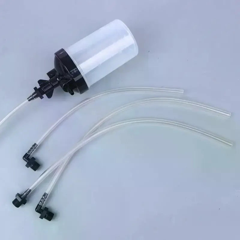 For Oxygen Concentrator With Tubing Connector Elbow Oxygen Concentrator Humidifier Bubbler Bottle Humidity Zpaxo