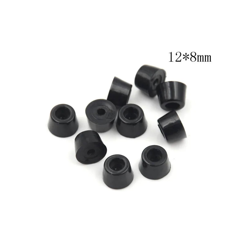 Large Case Speaker Accessories 4Pcs/lot Durable Black Cabinets Rubber Feet Damper Pad Base 38mm X 19mm Zpaxo Style4