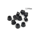 Large Case Speaker Accessories 4Pcs/lot Durable Black Cabinets Rubber Feet Damper Pad Base 38mm X 19mm Zpaxo Style4