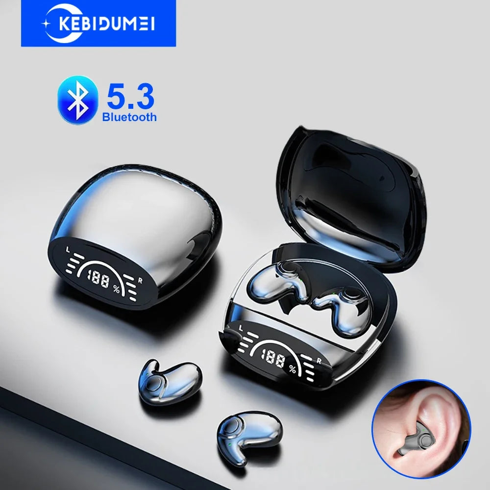Invisible Sleep Earbuds Mini Wireless Earphones Bluetooth 5 3