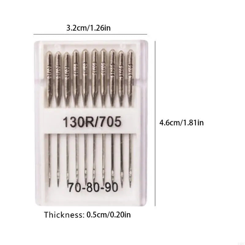Sewing Machine Needle 70 10 90 14 100 16 Ball Point Head Regular