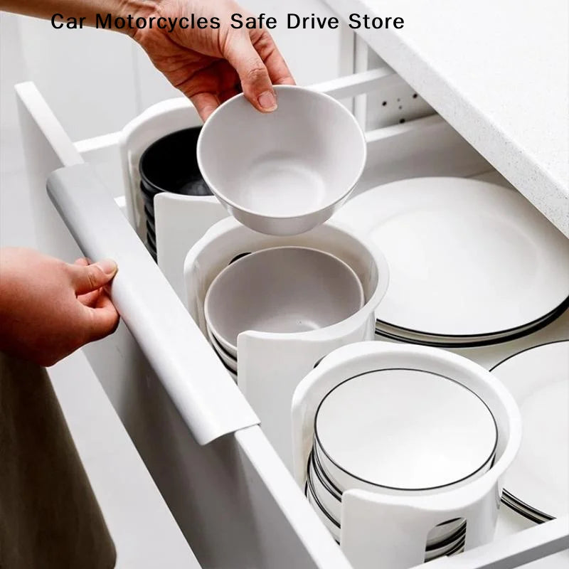 Multifunctional Bowl Storage Rack Dish Kitchen Tableware Draining