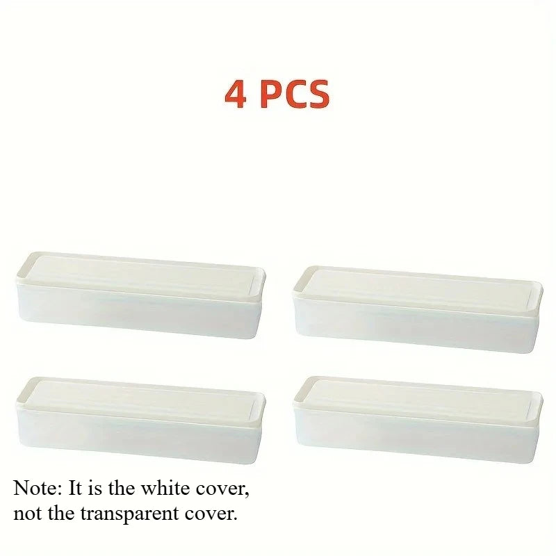 Long Rectangular Food Storage Containers Plastic Reusable