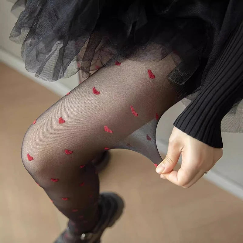 1 Pair Sexy Women Pantyhose Tights Seamless Lace Mesh Fishnet Summer