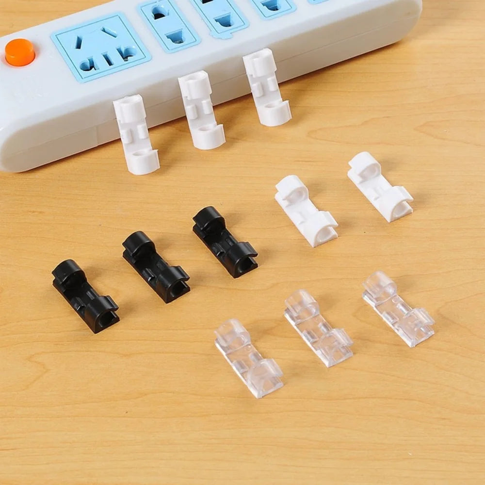 Self-Adhesive Cable Clips – Wire Organizer Holder 5/20 Pack Cable Clips Zpaxo