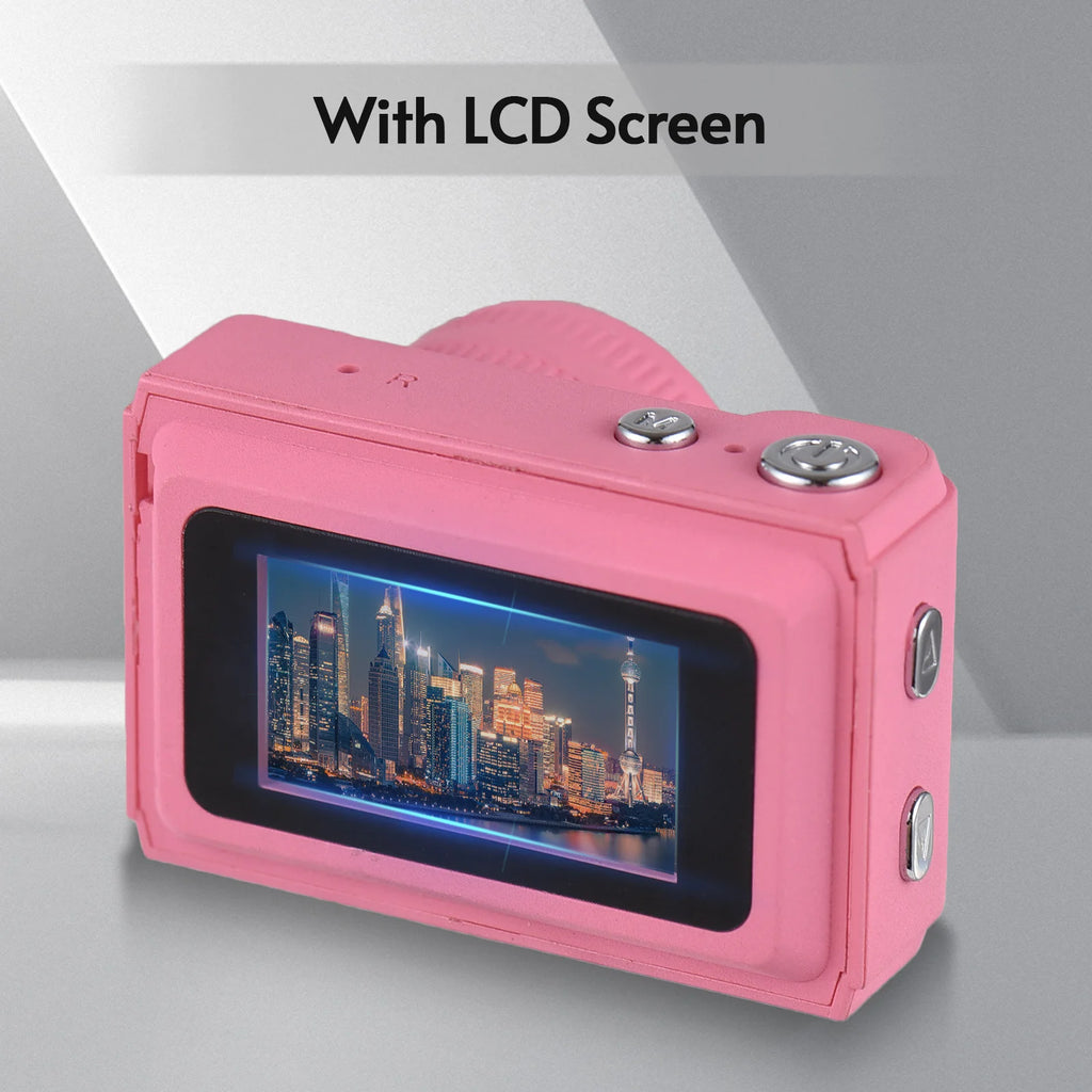 Digital Video Camera 1080P Camcorder Built-in Battery LCD Screen
