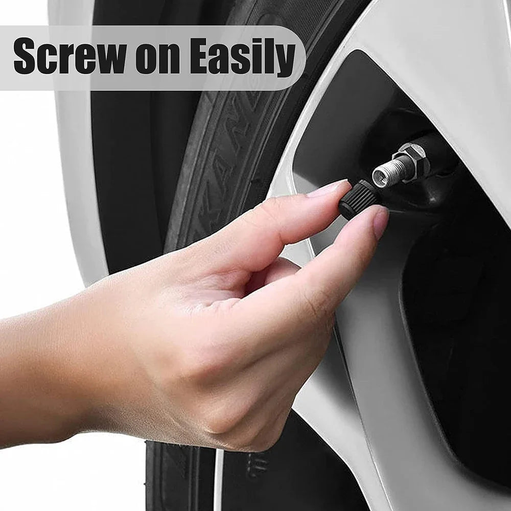 Universal Tire Valve Stem Caps with O-Ring Seal – Multi-Pack