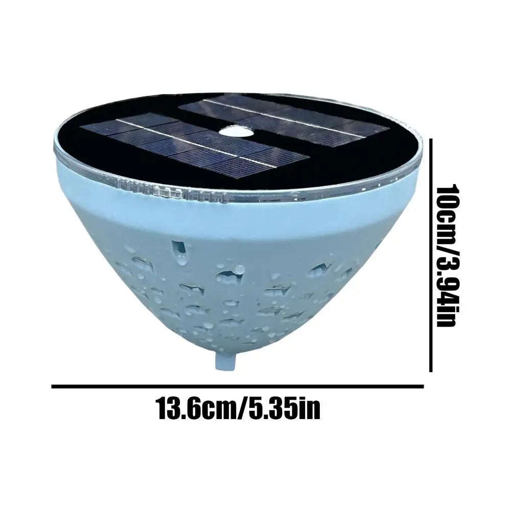 Floating Pool Lights 5-Mode LED Hollow Aesthetic Bright Swimming Pool Lights Solar Lamp for Outdoor Lake Garden Patio Over Zpaxo A CN