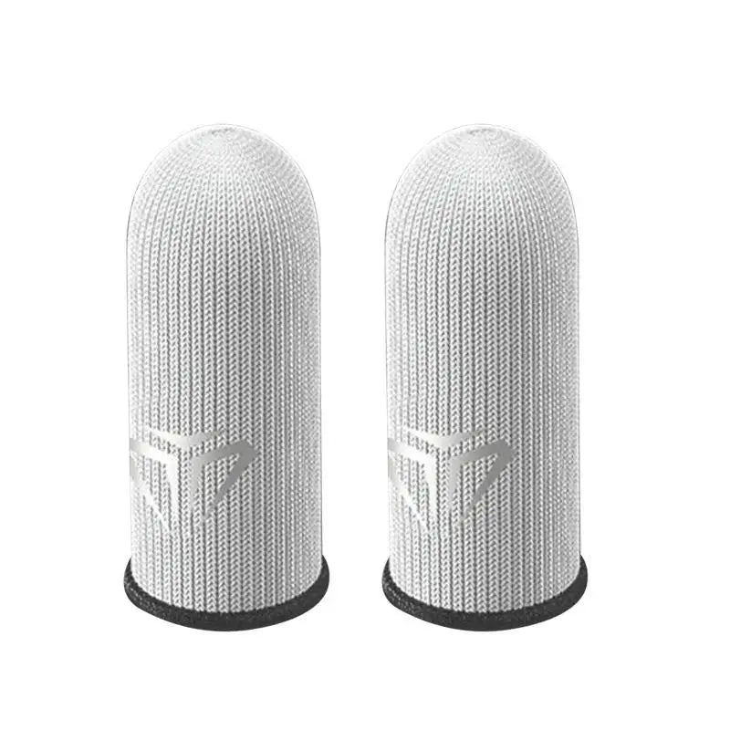 652F 1 Pair Gaming Finger Sleeves for Mobile Game Controllers for Mainstream Games Zpaxo Black CN