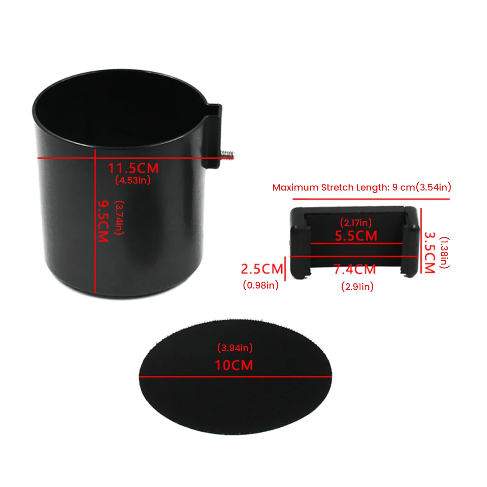 2-in-1 Kayak Cup Holder Accessories Multi-functional Beverage Rack