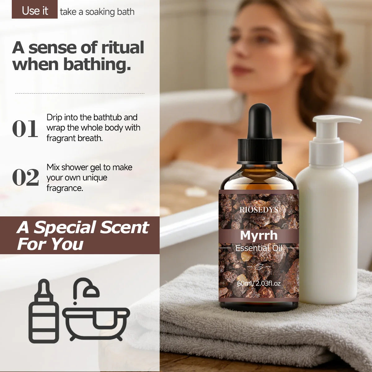 MYRRH ESSENTIAL OIL Has Deep Nourishing Moisturizing Effects Making Zpaxo