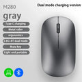 Wireless Bluetooth Mouse Dual Mode DPI Adjustable Type-c Rechargeable
