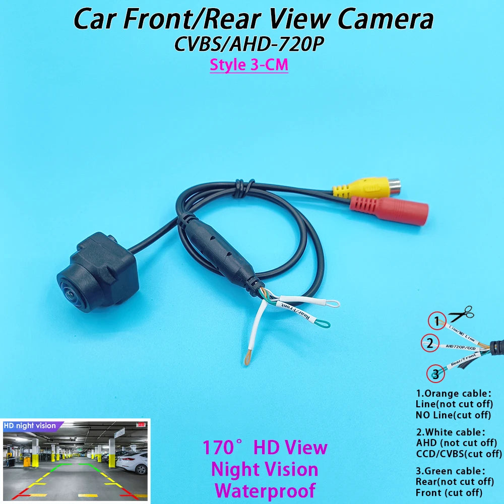 Car Rear View Camera AHD 1080P CVBS Buick GL8 ES Luxury 653T 2020