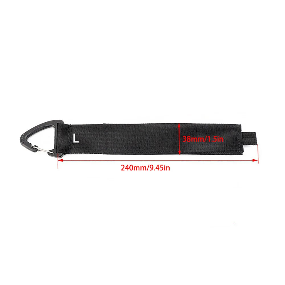 Nylon Cord Organizer with Triangle Buckle | Cable Strap 1/5/10Pcs Cable Cord Organizer Zpaxo L 1pcs