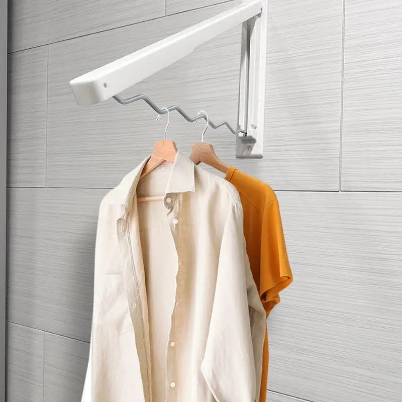 Retractable Clothes Drying Rack Folding Hanger Collapsible Closet