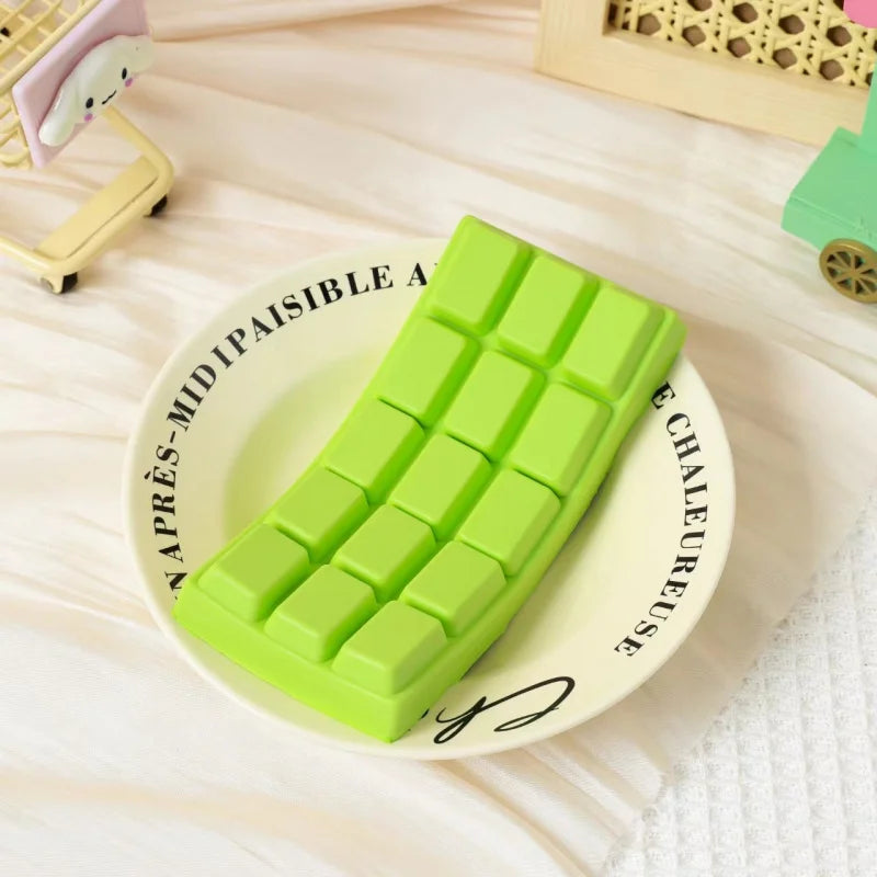 Simulated Chocolate Squeeze Toy PU Soft Slow Rebound Office Stress