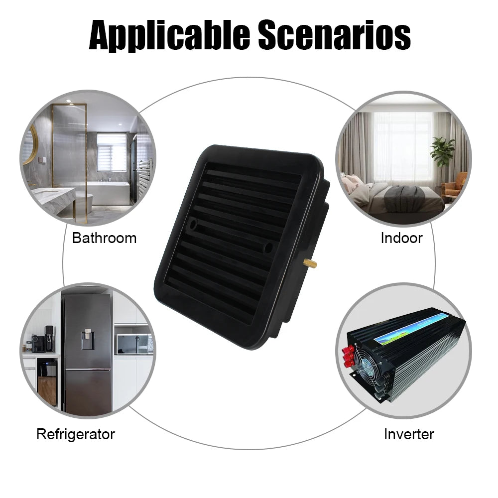 Ventilation Exhaust Fans Silent Fridge Vent Fan Strong Wind Rv