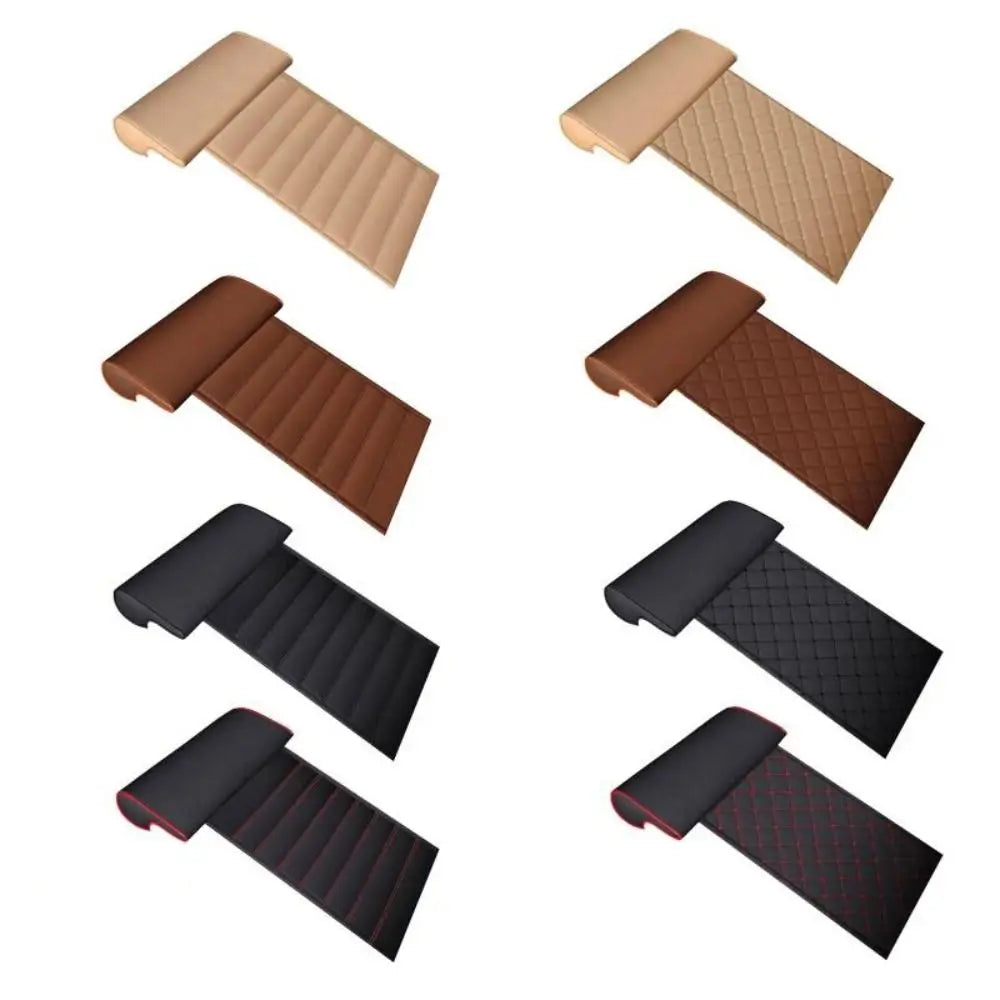 Leather Car Seat Extender Cushion Sweatproof Universal Leg Support Zpaxo