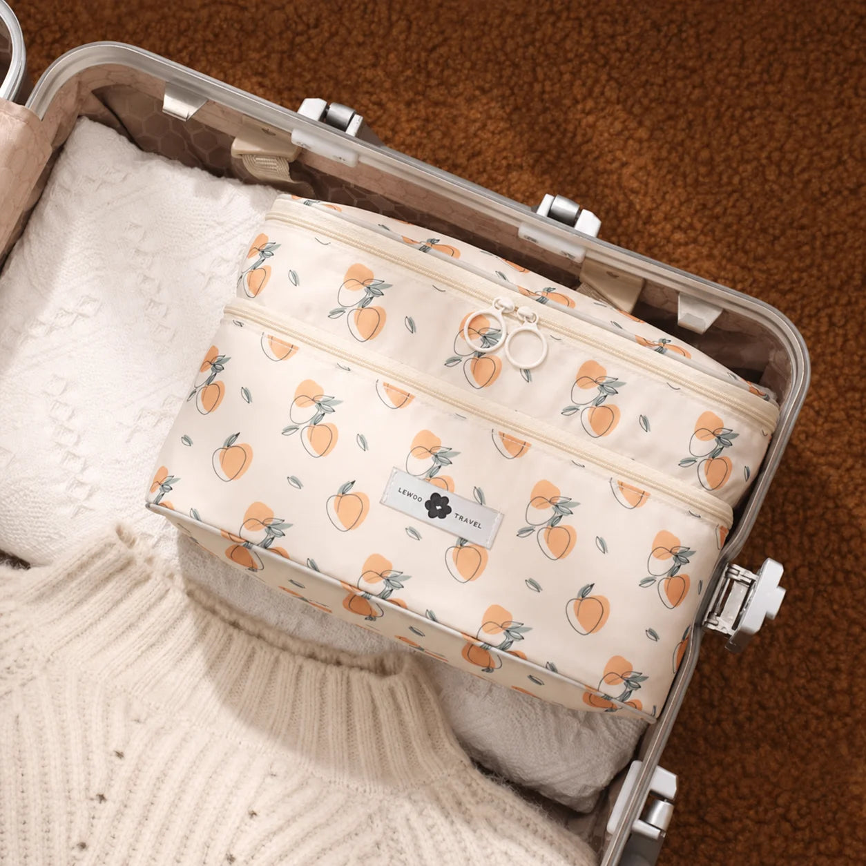 Travel Underwear & Bra Organizer Bag – 3-in-1 Storage Box