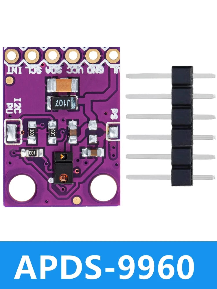 1PCS Non-contact detection of proximity and gesture and posture RGB sensor APDS-9930 APDS-9960 Zpaxo APDS-9960