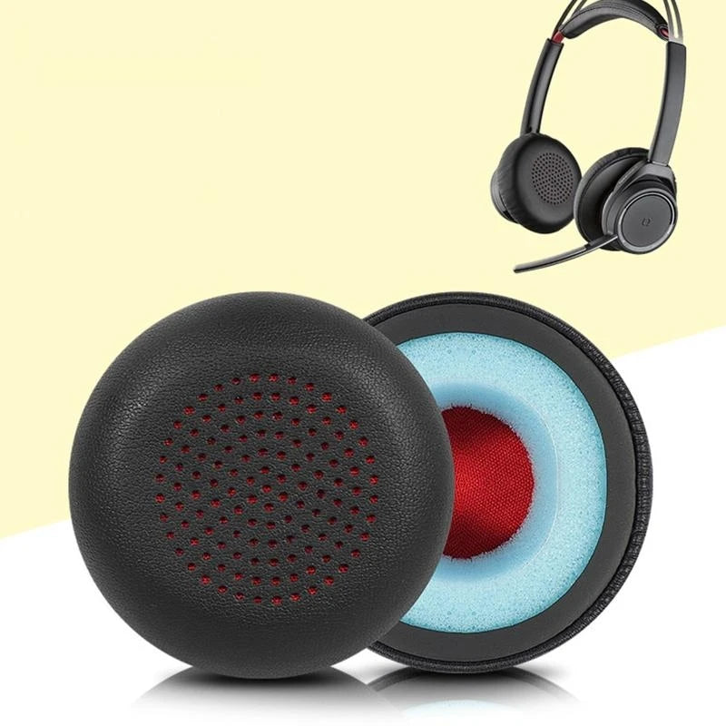 652F Perfect Ear Pads forPlantronics for Focus UC B825 Headphone Round Cups Zpaxo CN